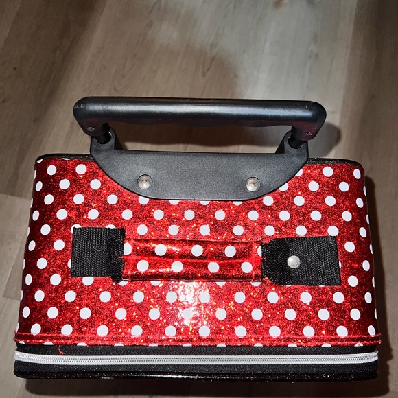 Authentic Disney Parks Minnie Mouse Small Soft Rolling Kid Suitcase - Picture 3 of 8